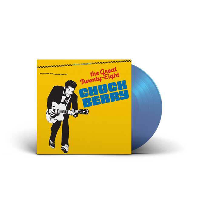 Chuck Berry: The Great Twenty-Eight 2LP Trans-Blue Vinyl