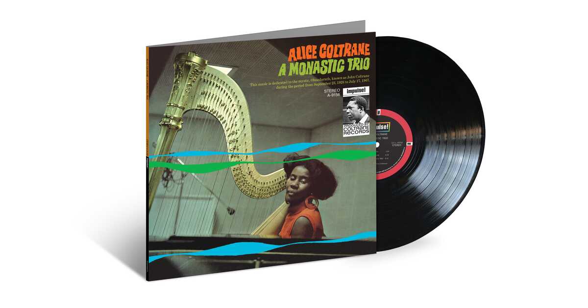 【中古LP】ALICE COLTRANE A MONASTIC TRIO Alice Coltrane – A Monastic Trio – Vinyl (LP, Album, Stereo