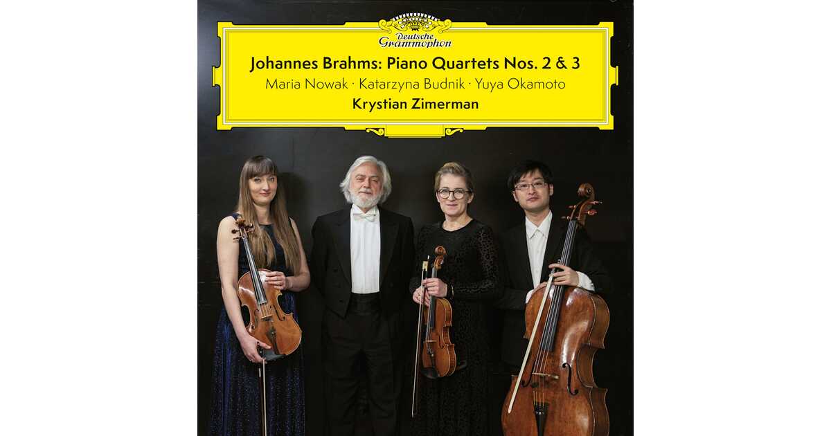 Krystian Zimerman Johannes Brahms: Piano Quartets nos. 2 & 3 2lp