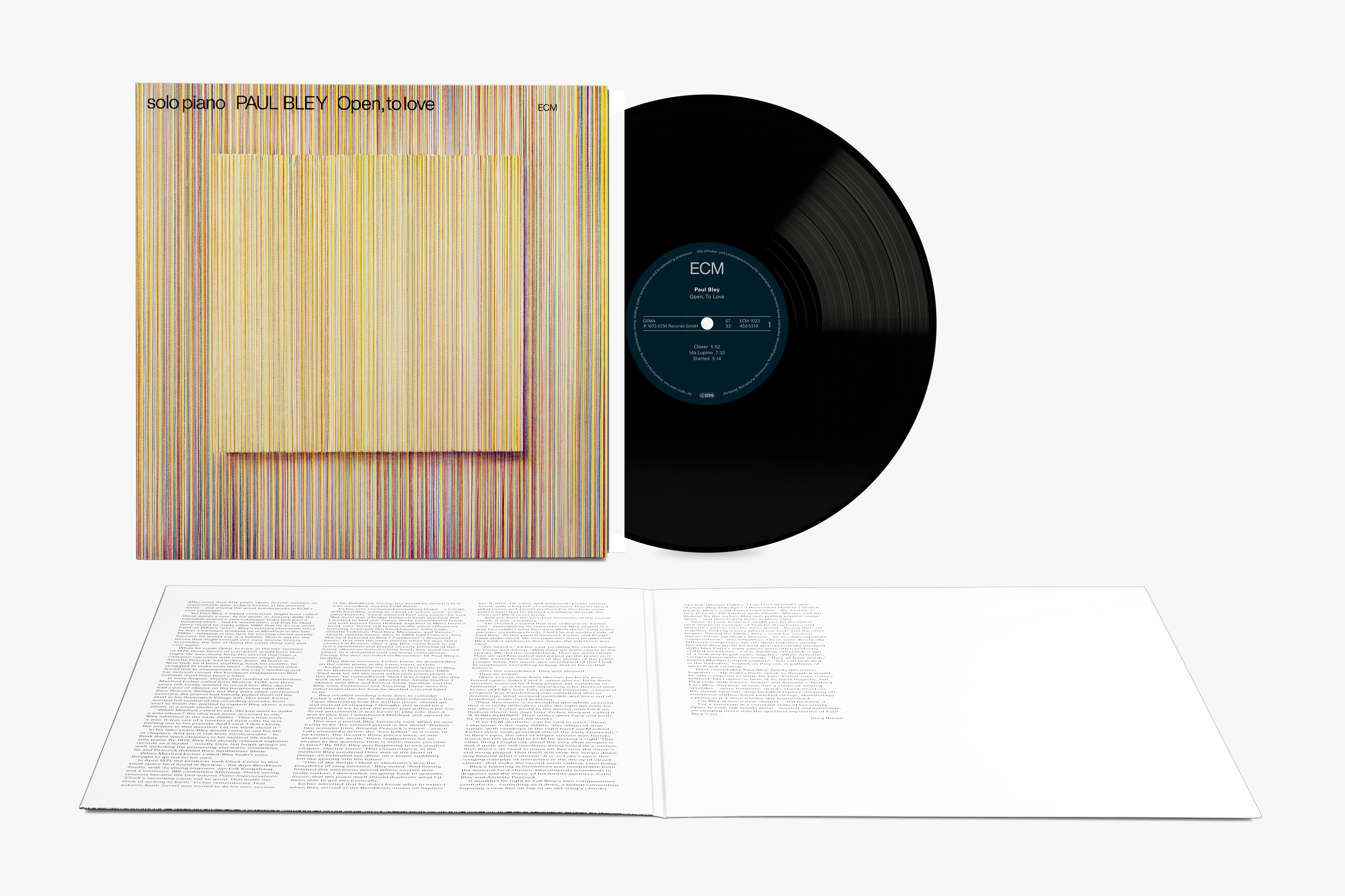 Paul Bley: Open To Love (seria Luminessence) 1LP